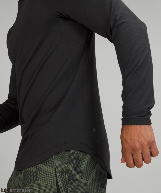 Lululemon Deutschland DELULU647 | Schwarzer Drysense Trainingshoodie